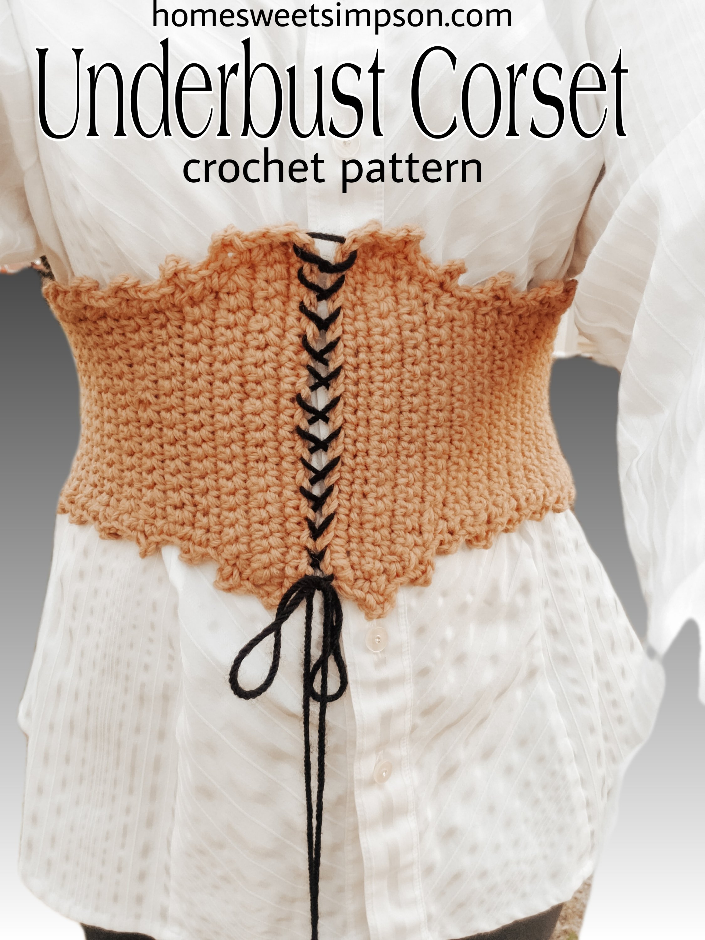 Underbust Corset – Home Sweet Simpson Crochet